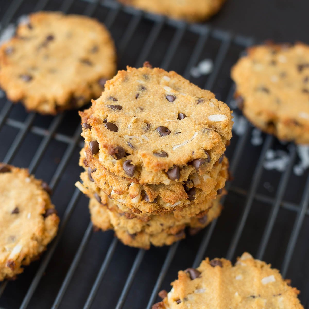 Coconut Chocolate Chip Cookies