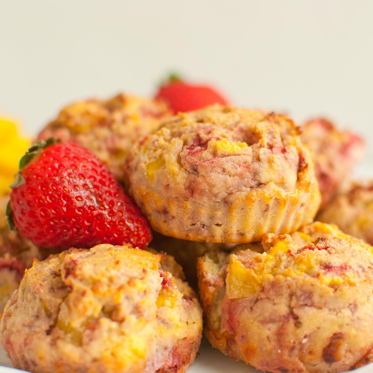 Strawberry Mango Muffins » Civilized Caveman