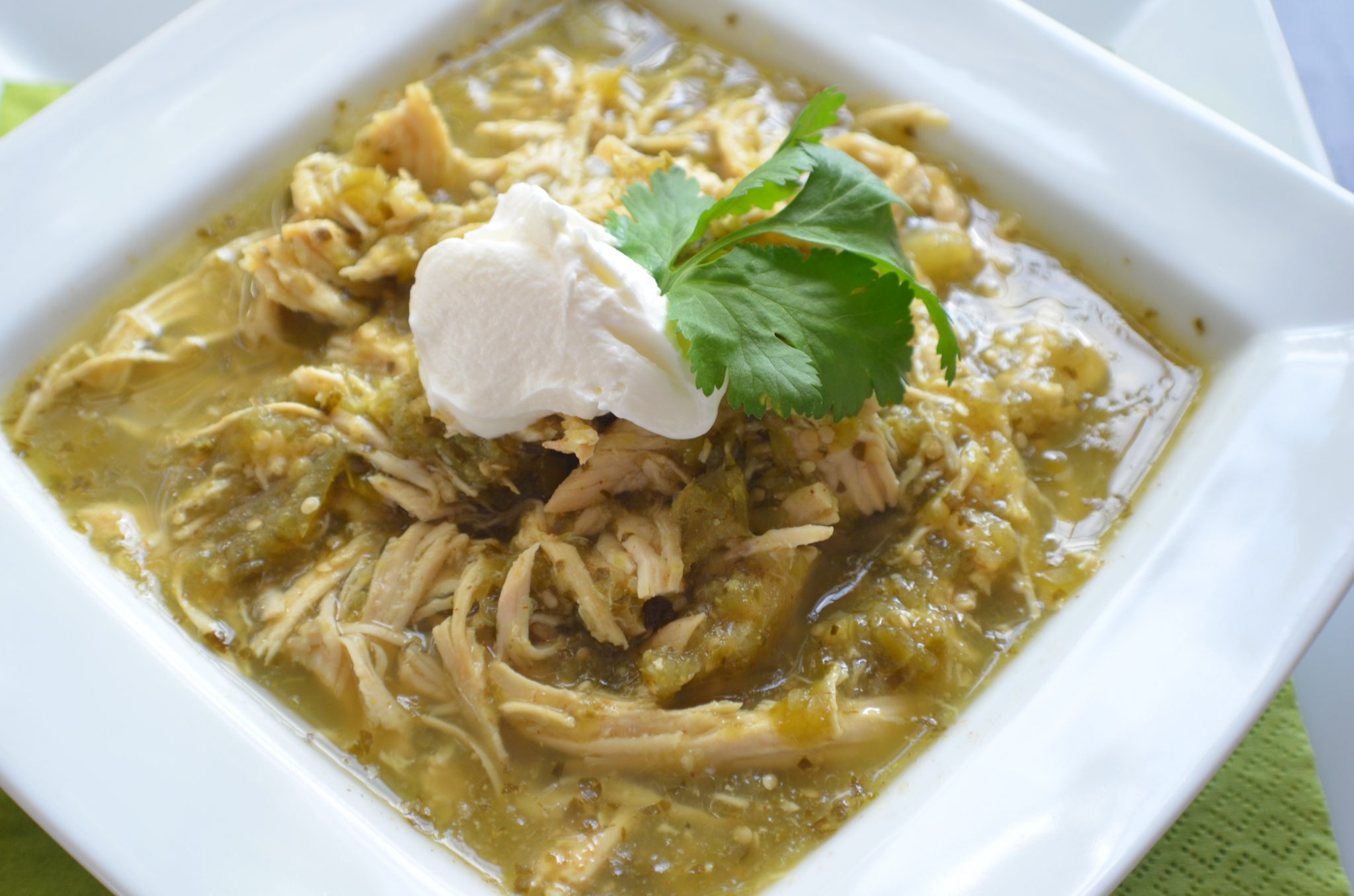 Crockpot Chicken Tomatillo