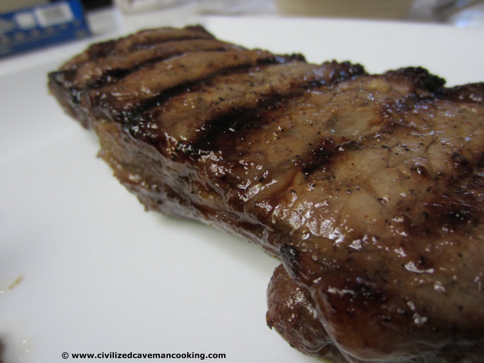 Mediterranean Marinated New York Sirloin » Civilized Caveman