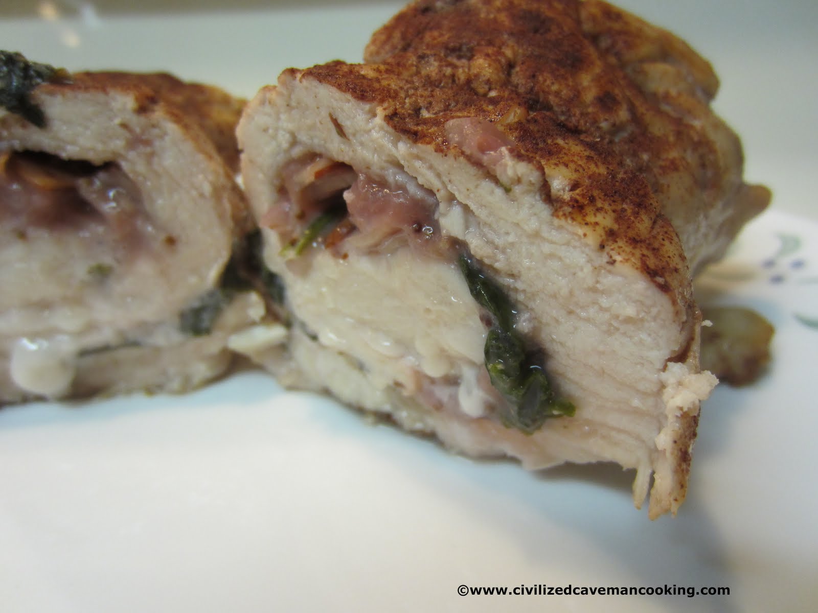 Almond Strawberry Stuffed Chicken Breast » Civilized Caveman
