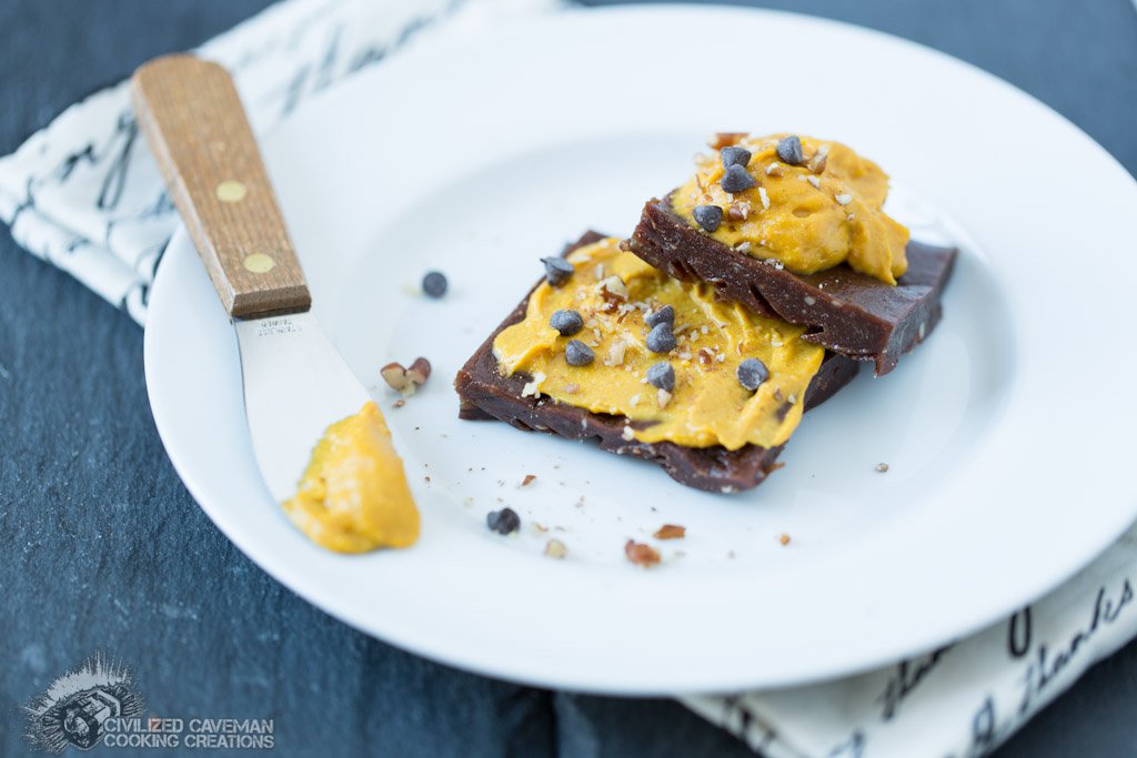 Raw Pumpkin Brownies