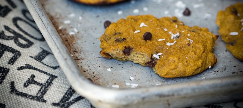 Chocolate Chip Pumpkin Cake Cookies