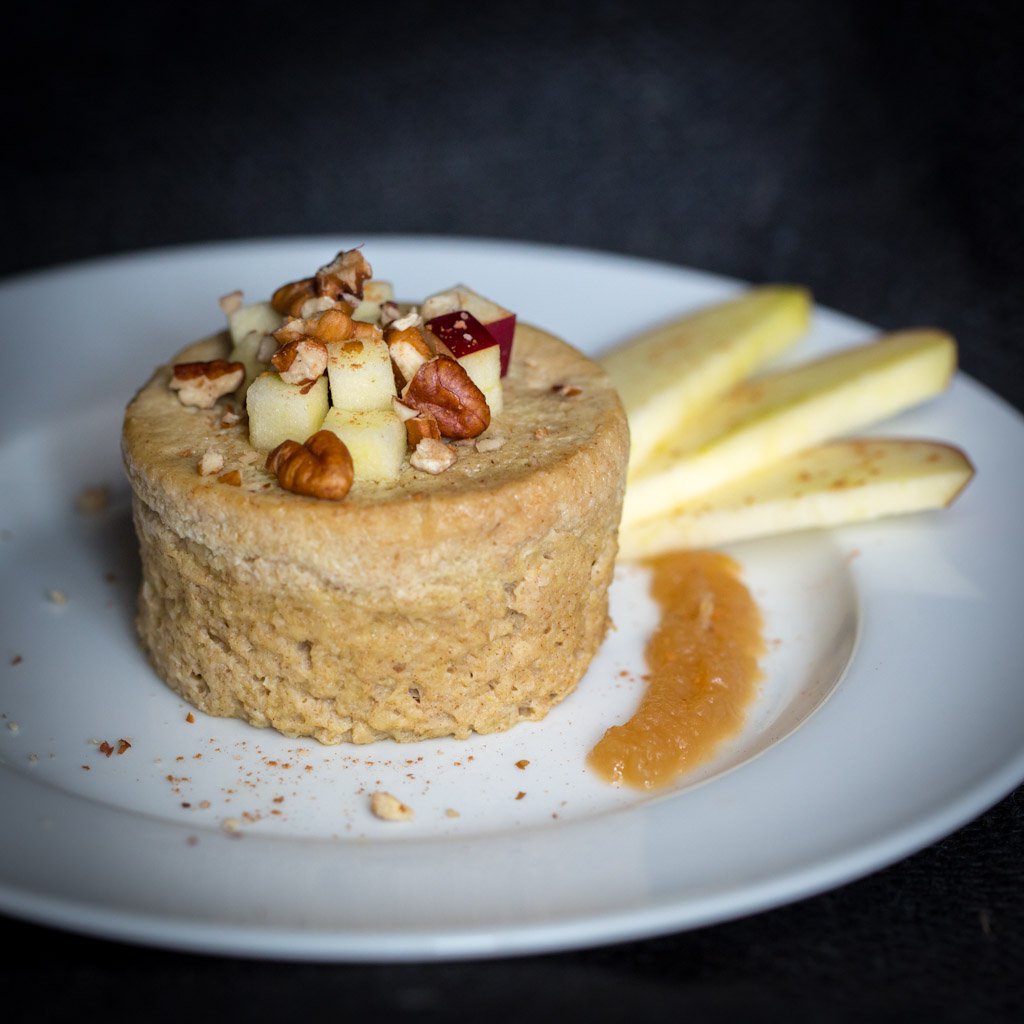 Apple Mug Muffin in 2 minutes