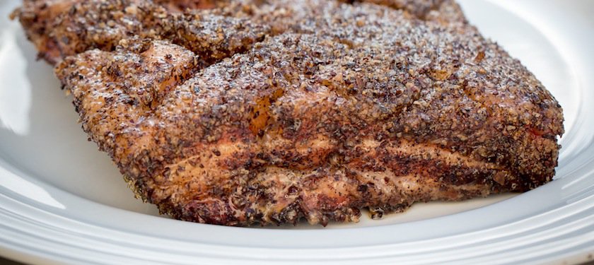 Chocolate Espresso Pork Belly