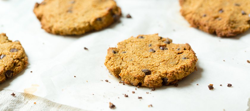 Pumpkin Spice Chocolate Chip Cookies