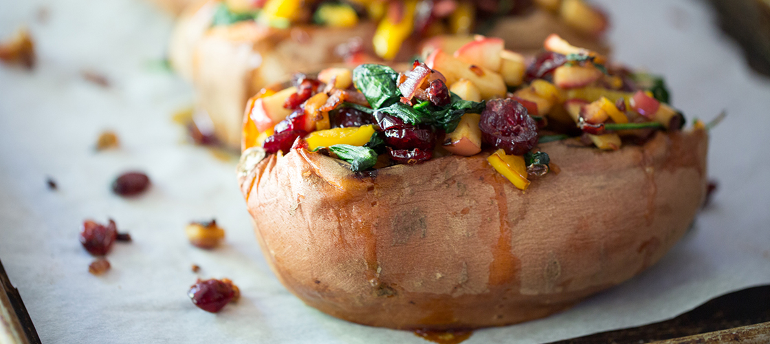 Stuffed Sweet Potatoes