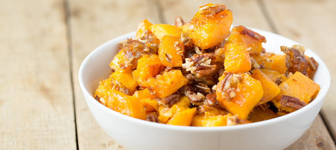 Maple Pecan Butternut Squash