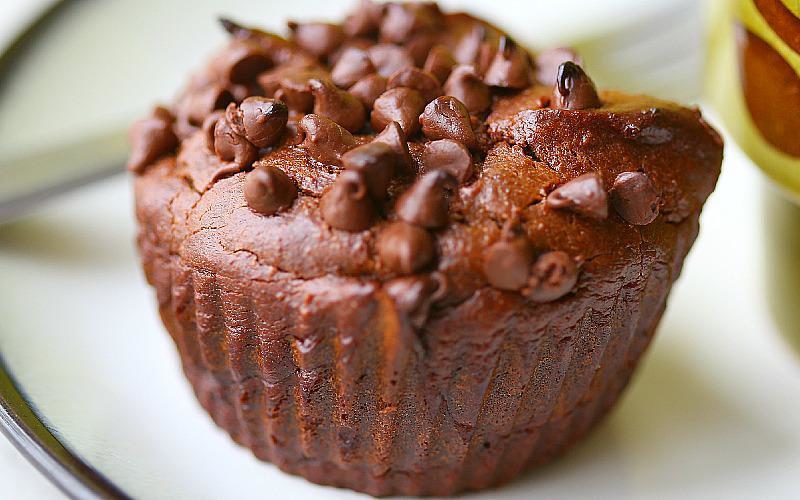 flourless chocolate muffins