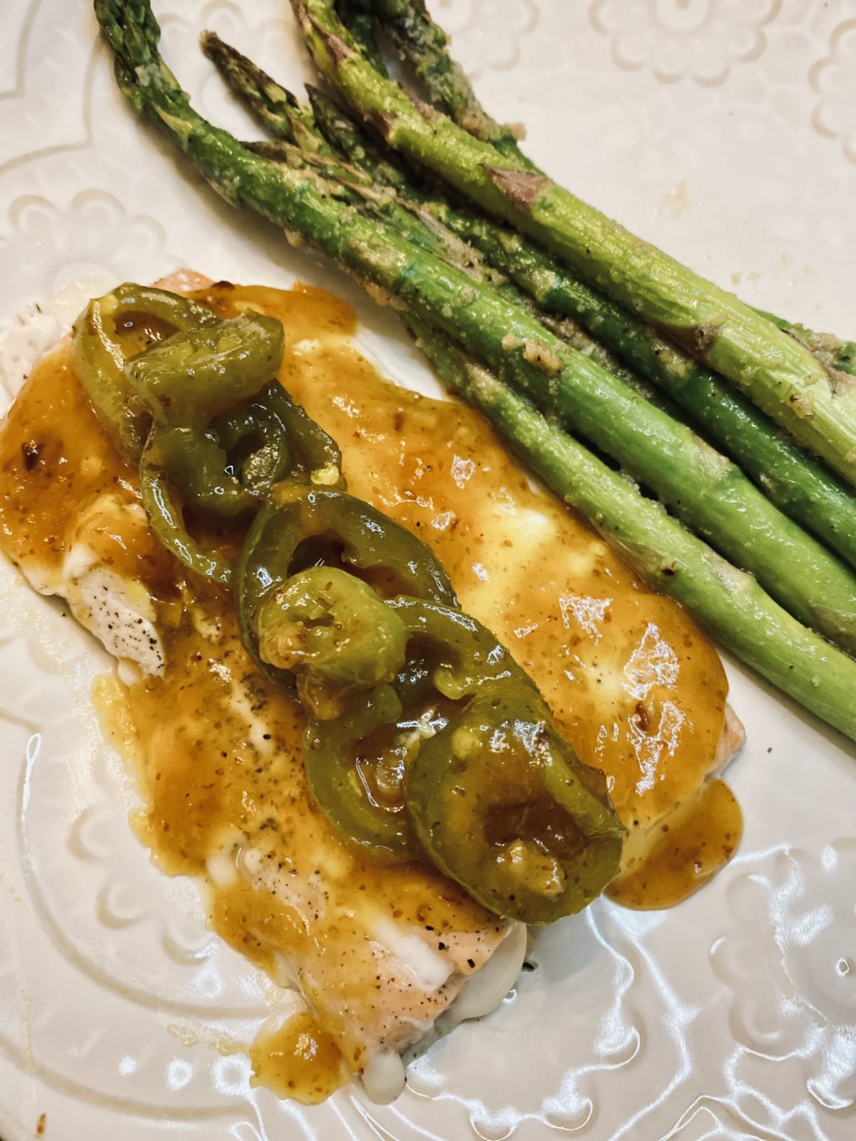 Jalapeno Apricot Glazed Salmon » Civilized Caveman