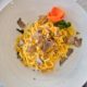 Tagliatelle with Duck Spreadable with Truffle Sauce