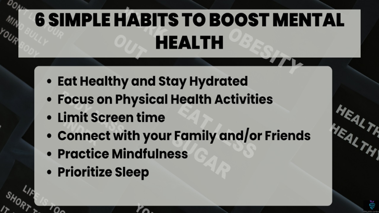 6 Simple Habits to Boost Mental Health