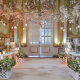 Elegant Floral Wedding Aisle with Candelabras